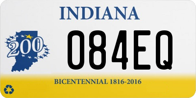 IN license plate 084EQ