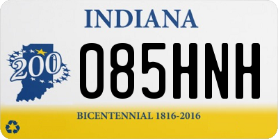 IN license plate 085HNH