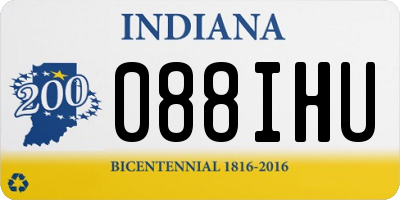 IN license plate 088IHU