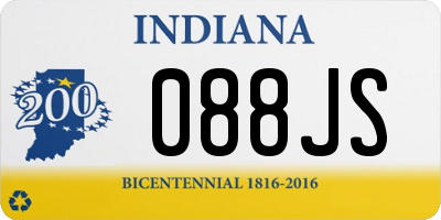 IN license plate 088JS