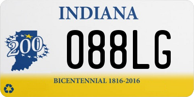 IN license plate 088LG
