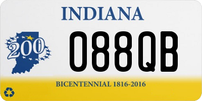 IN license plate 088QB