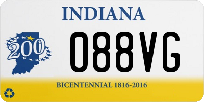 IN license plate 088VG