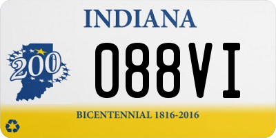 IN license plate 088VI