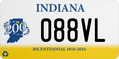 IN license plate 088VL