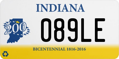 IN license plate 089LE