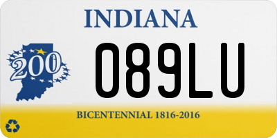 IN license plate 089LU