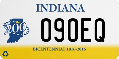 IN license plate 090EQ