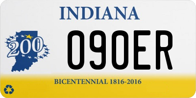 IN license plate 090ER