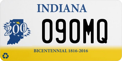 IN license plate 090MQ