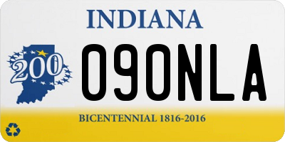 IN license plate 090NLA