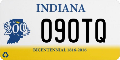 IN license plate 090TQ