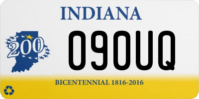 IN license plate 090UQ