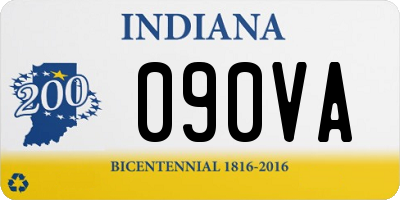 IN license plate 090VA