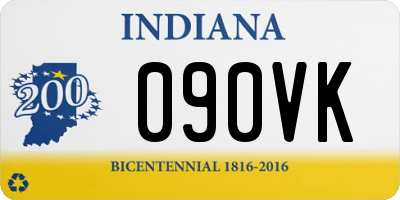 IN license plate 090VK