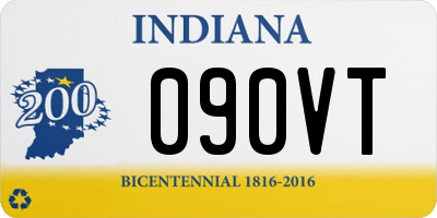 IN license plate 090VT