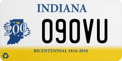 IN license plate 090VU