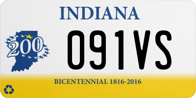 IN license plate 091VS