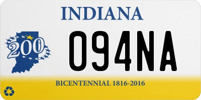 IN license plate 094NA