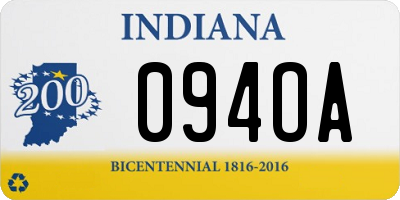 IN license plate 094OA