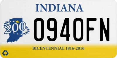 IN license plate 094OFN