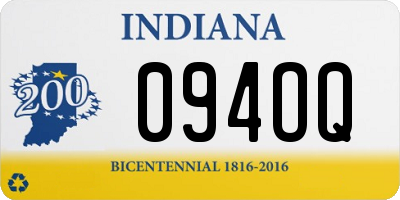 IN license plate 094OQ