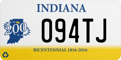 IN license plate 094TJ