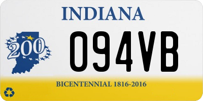 IN license plate 094VB