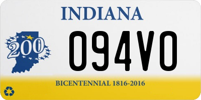 IN license plate 094VO