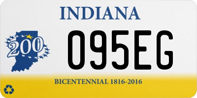 IN license plate 095EG