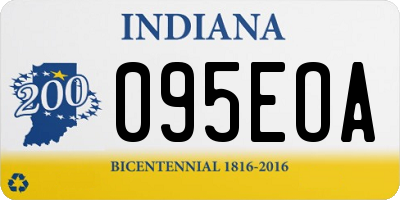 IN license plate 095EOA