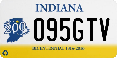 IN license plate 095GTV