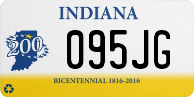 IN license plate 095JG