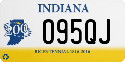 IN license plate 095QJ