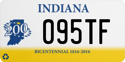 IN license plate 095TF