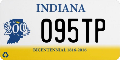 IN license plate 095TP