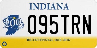 IN license plate 095TRN