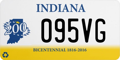 IN license plate 095VG