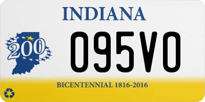 IN license plate 095VO