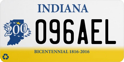 IN license plate 096AEL