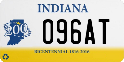 IN license plate 096AT