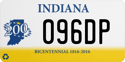 IN license plate 096DP