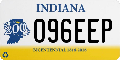 IN license plate 096EEP