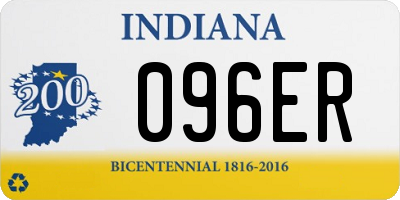 IN license plate 096ER