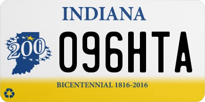 IN license plate 096HTA