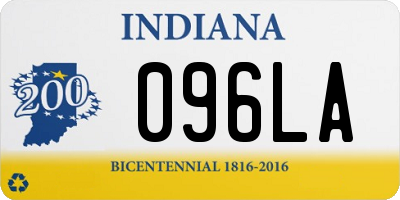 IN license plate 096LA