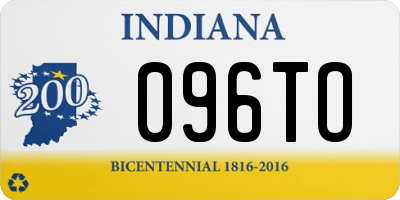 IN license plate 096TO