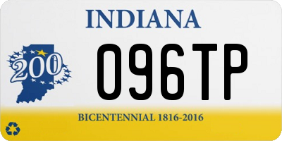 IN license plate 096TP