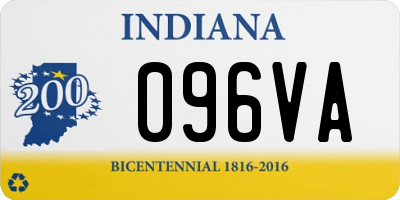 IN license plate 096VA