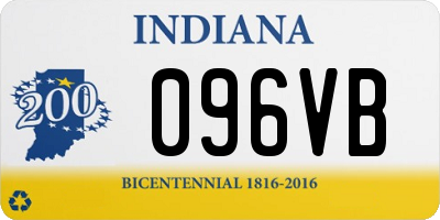 IN license plate 096VB